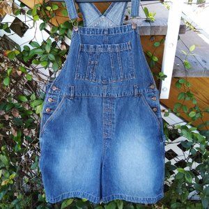 Route 66 Denim Overalls Shorts *March*